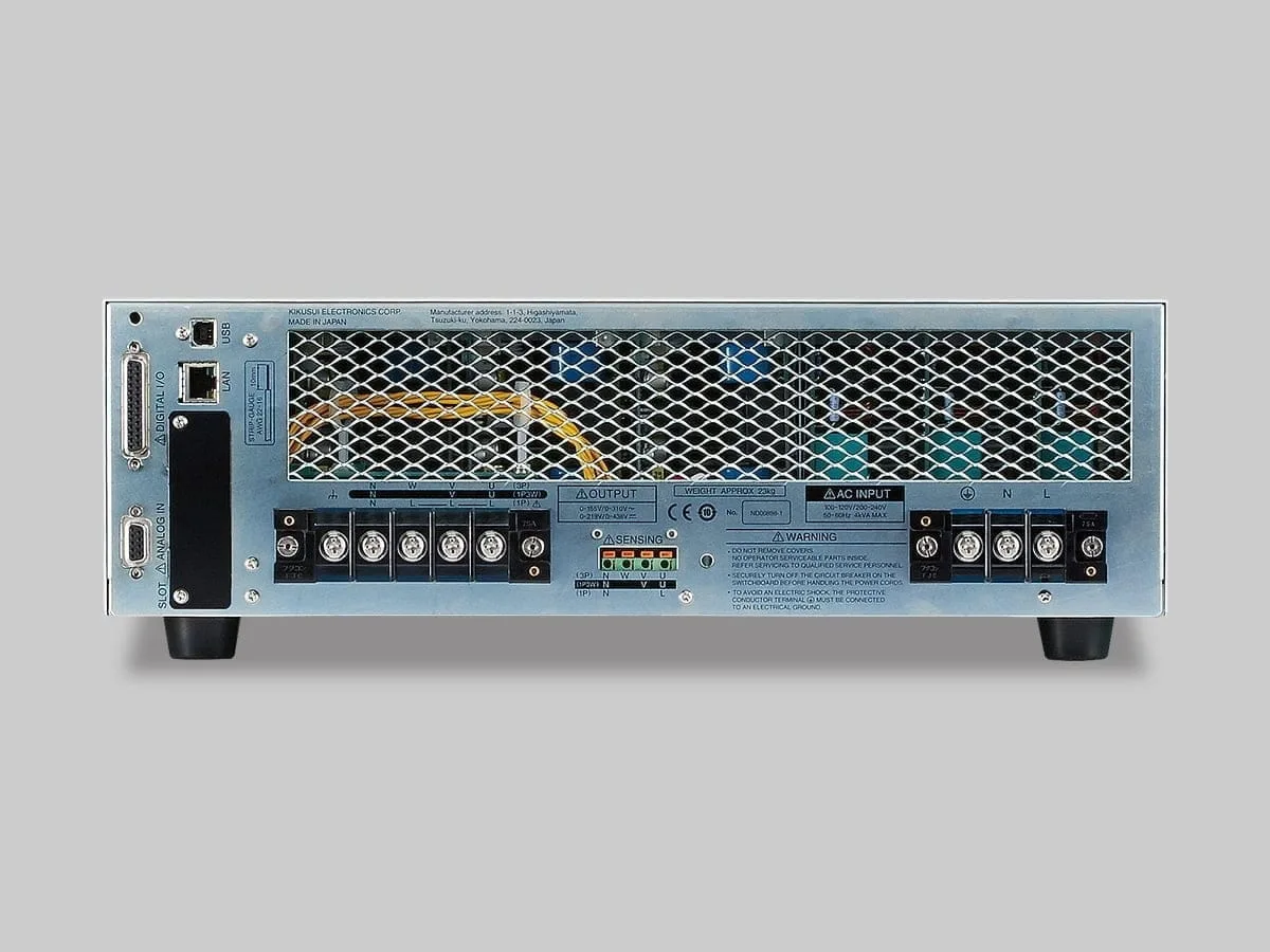 PCR1000WE Back Panel