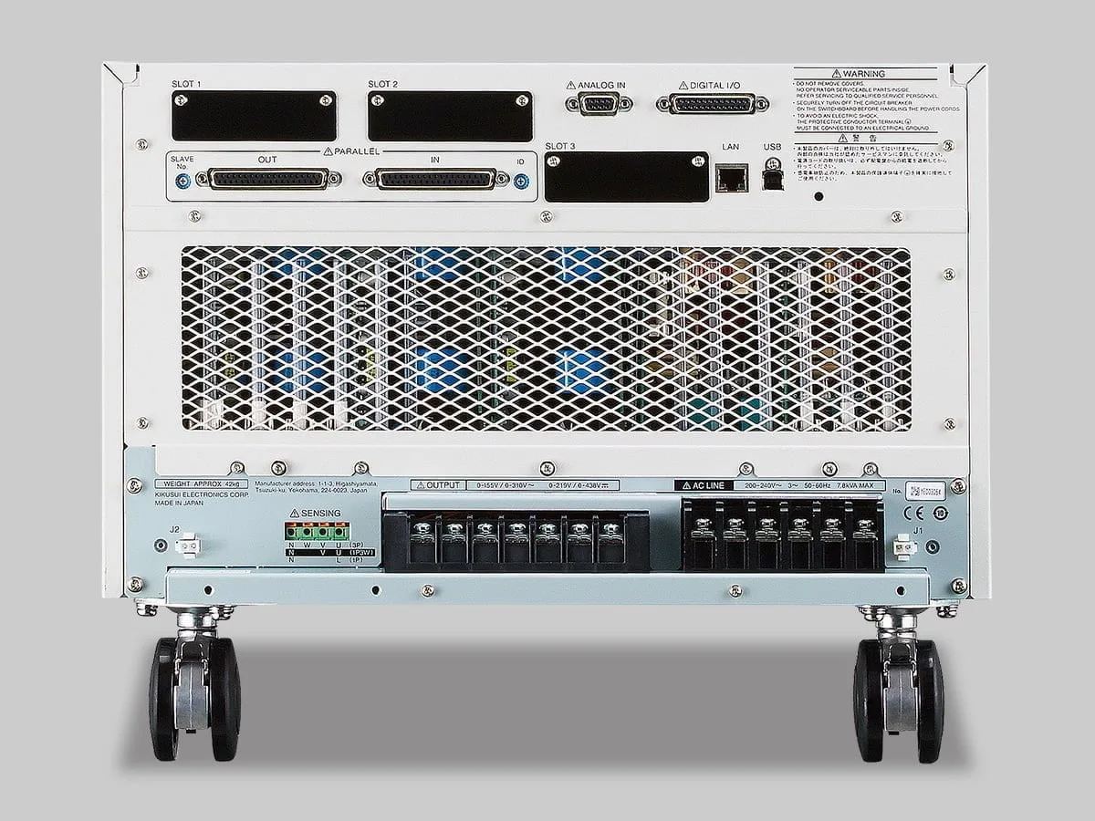 PCR6000WE2 Back Panel