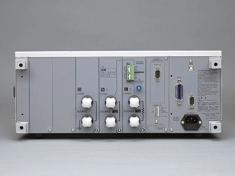 Rear panel