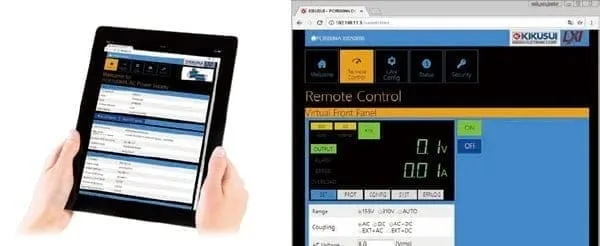 Easy remote control and monitoring from your Web browser!