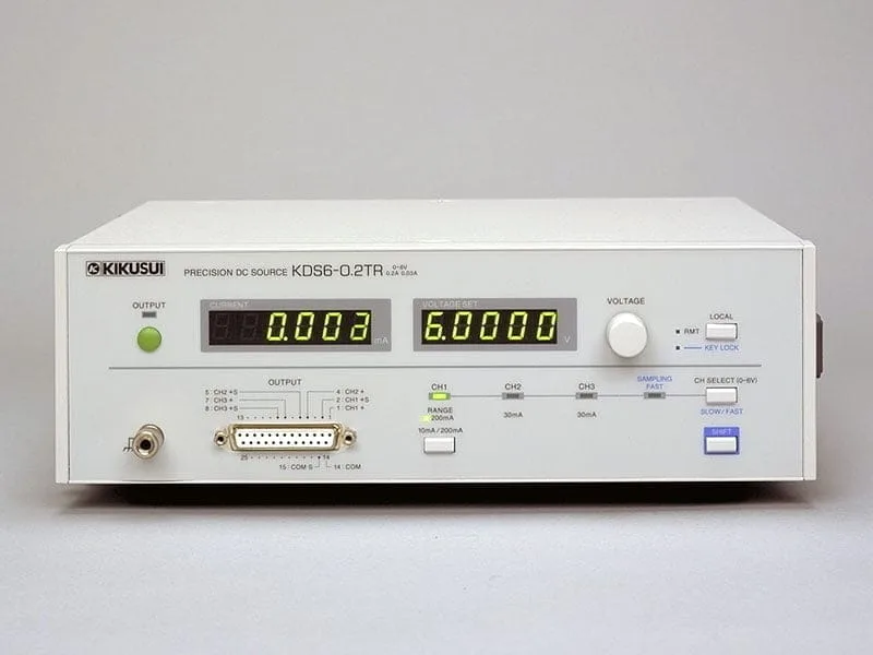 High-resolution meter with an easy-to-view, 6-digit current display (no external ammeter needed)