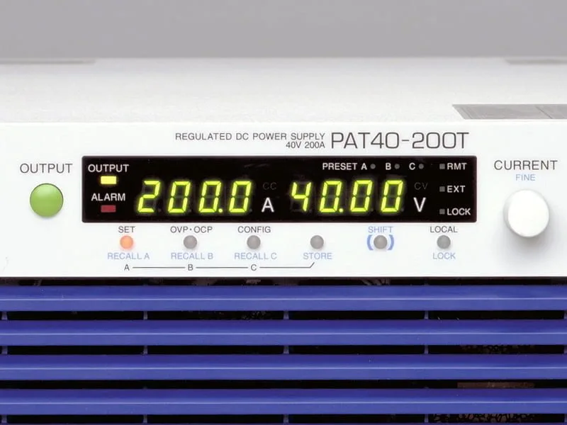 The output voltage lineup ranges from 20V to 1500V.
