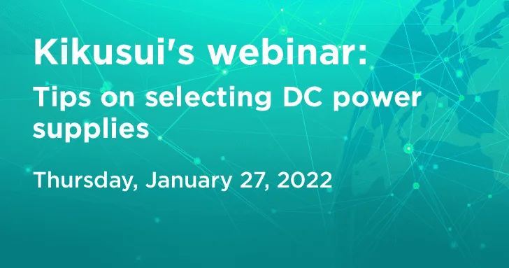 Tips on selecting DC power supplies