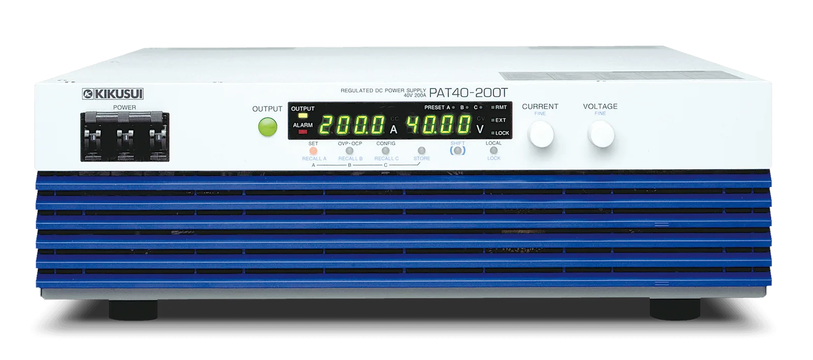 High-efficiency, High-capacity Switching DC Power Supply (CV/CC)